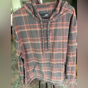 Lost Plaid Hoodie